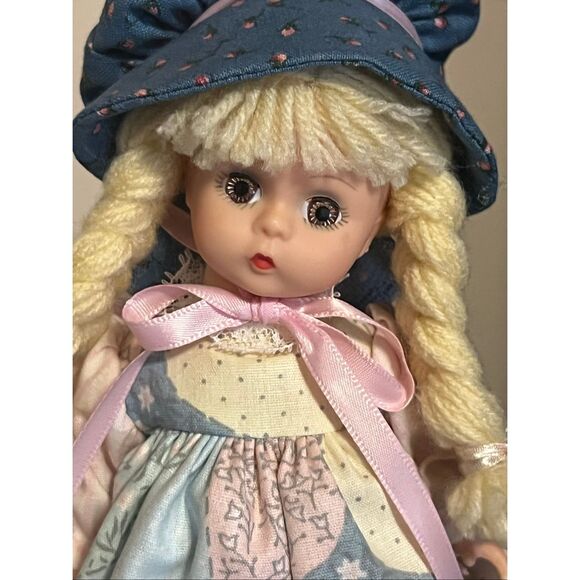 NWT Vintage Madame Alexander 8" Doll BONNET TOP WENDY 14487 With Stand - Picture 2 of 6